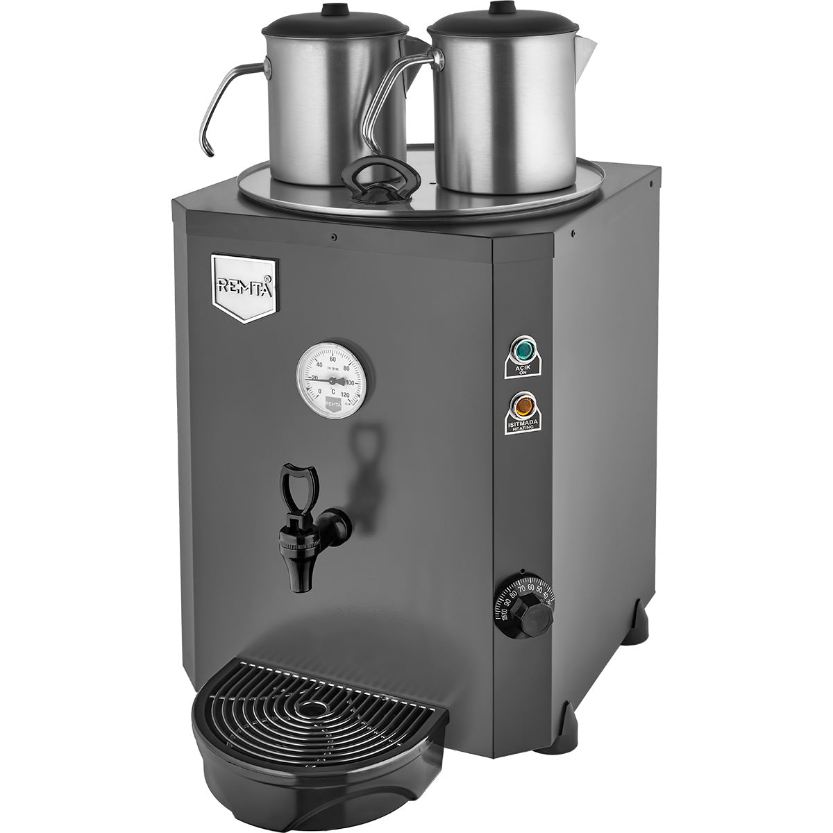 Remta 2 Demlikli 23 lt Jumbo Çay Makinesi Şamandıralı DE11S