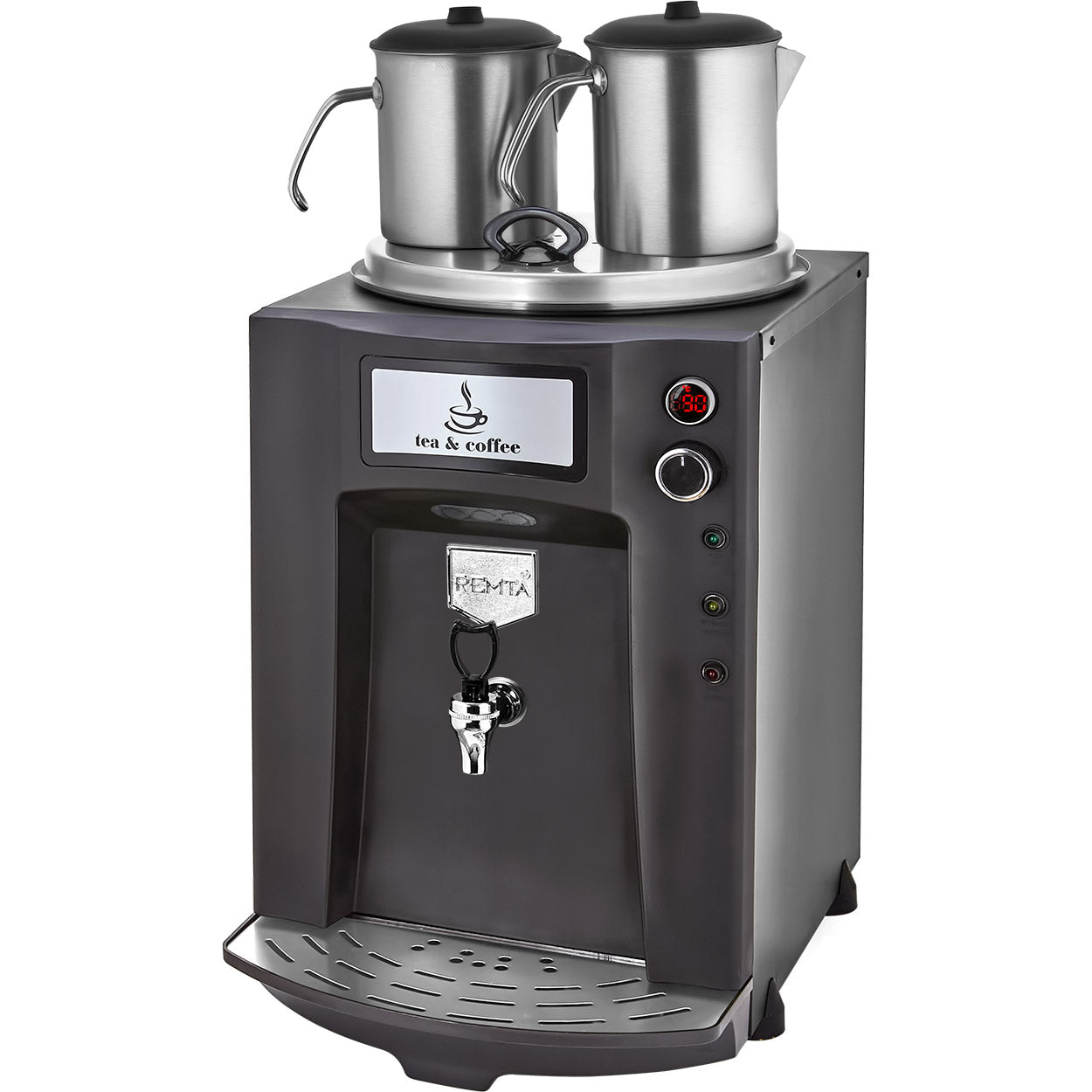 Remta 2 Demlikli 23 lt Premium Jumbo Çay Makinesi - DE11P