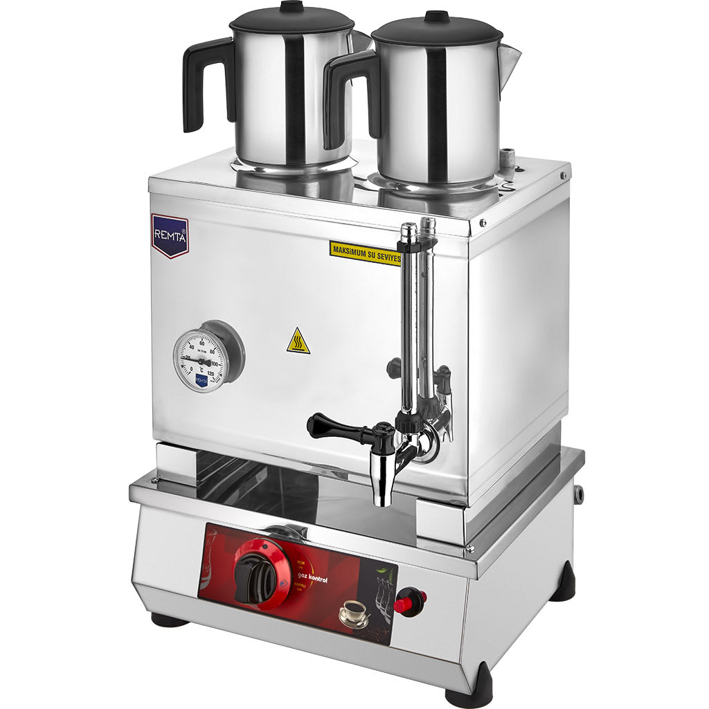 Remta 30 Model 2 Demlikli Gazlı (CE) Pleytsiz Çay Ocağı 24 lt - N11 pp