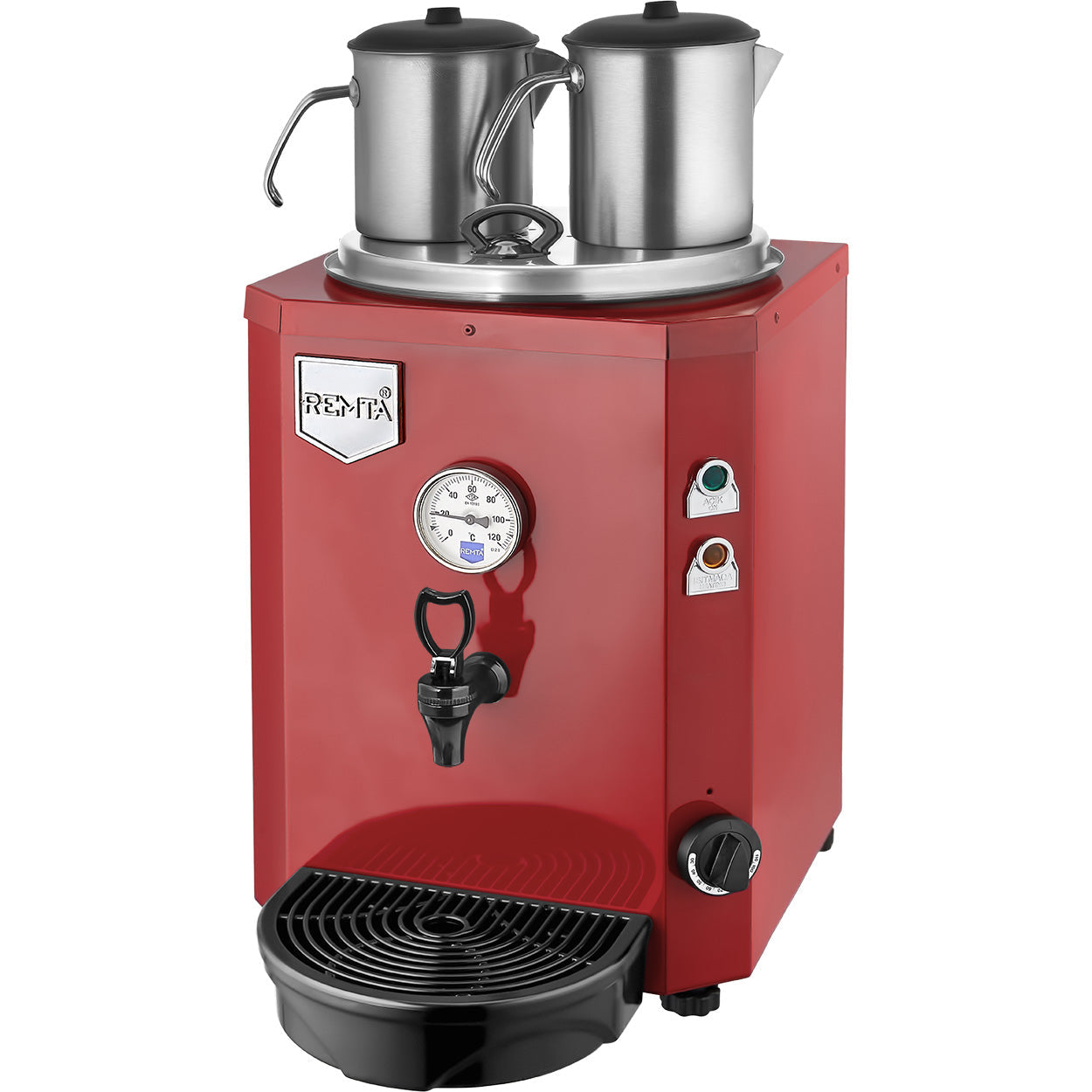 Remta 2 Demlikli 15 lt Jumbo Çay Makinesi DE12