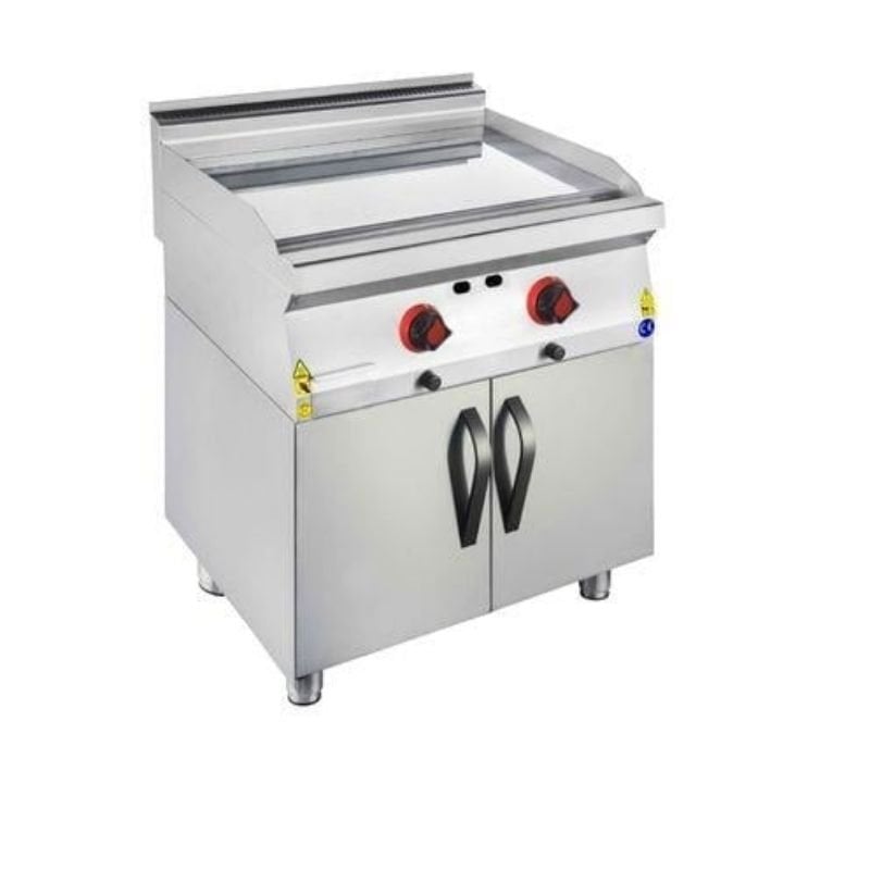 CSA 900 Edge Seri Düz Pleyt Izgara Dolaplı Lpg'li 80x90 Cm