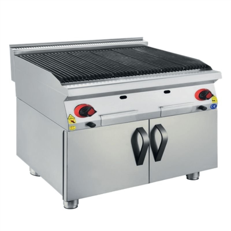 CSA 900 Edge Seri Sulu Döküm Izgara Dolaplı Lpg'li 80x90 Cm