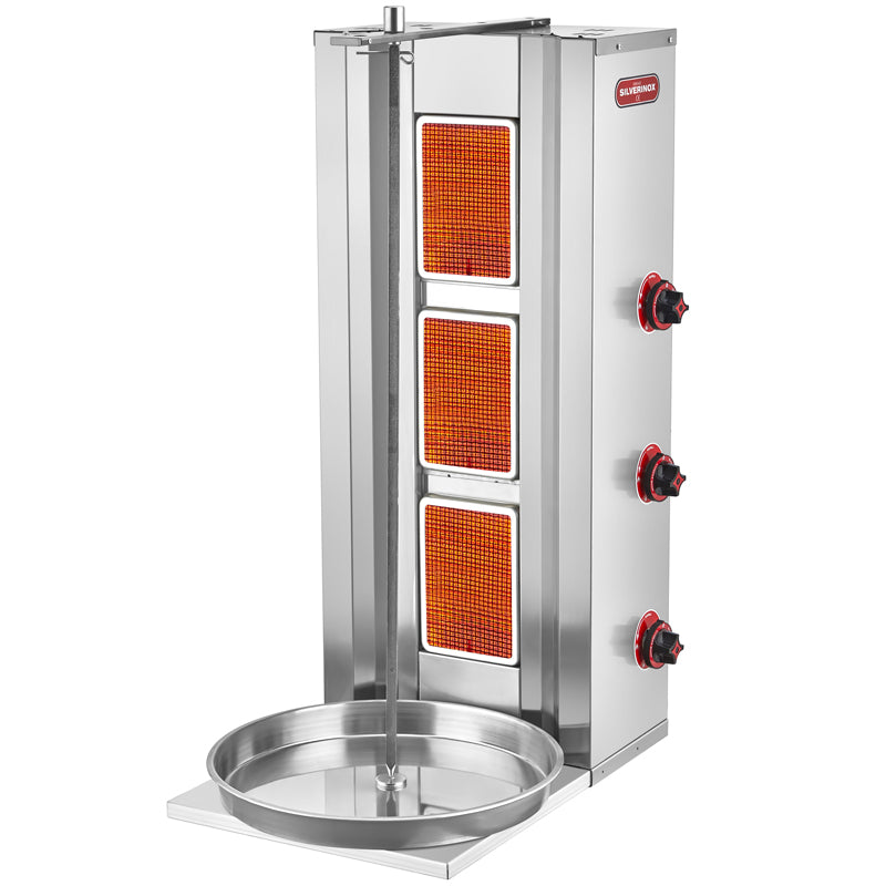 Silver 3 Radyanlı Döner Ocağı, Doğalgazlı