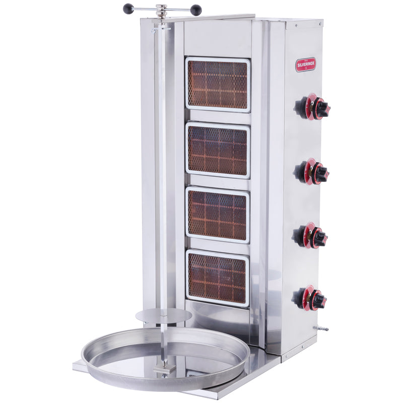 Silver 4 Radyanlı Döner Ocağı, Doğalgazlı