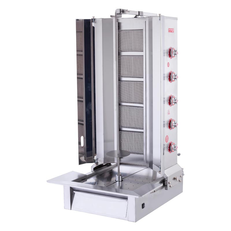 Silver 5 Radyanlı Döner Ocağı, Alttan Motorlu, Doğalgazlı