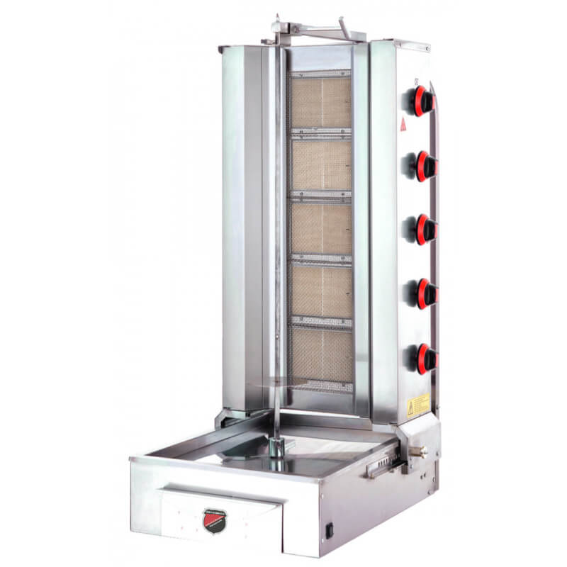 Silver 5 Radyanlı Döner Ocağı, Alttan Motorlu, LPG'li