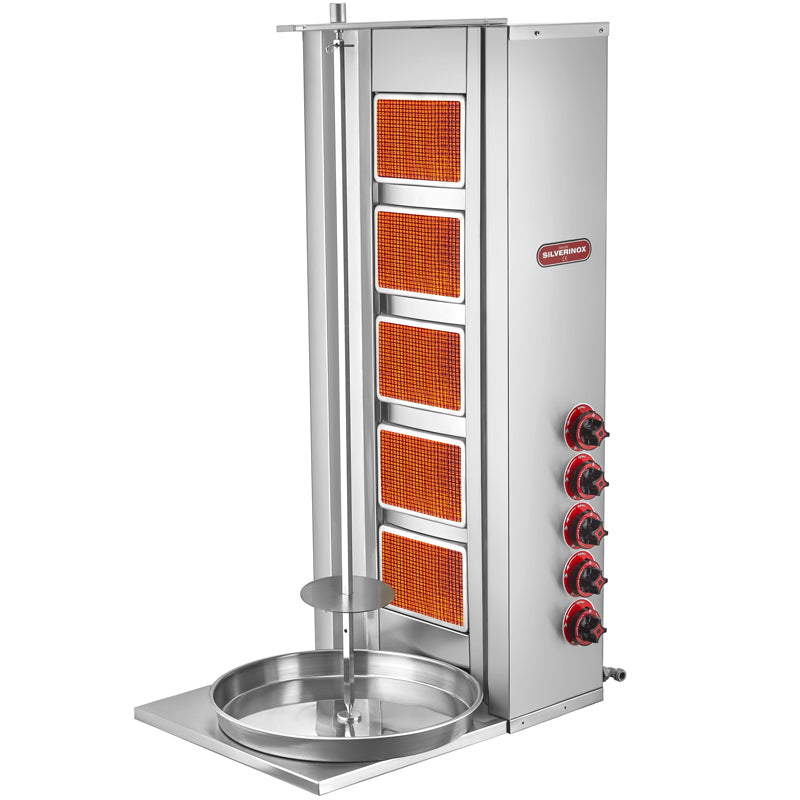 Silver 5 Radyanlı Döner Ocağı, LPG'li