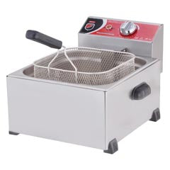 Silver Elektrikli Fritöz, 8+8 Litre