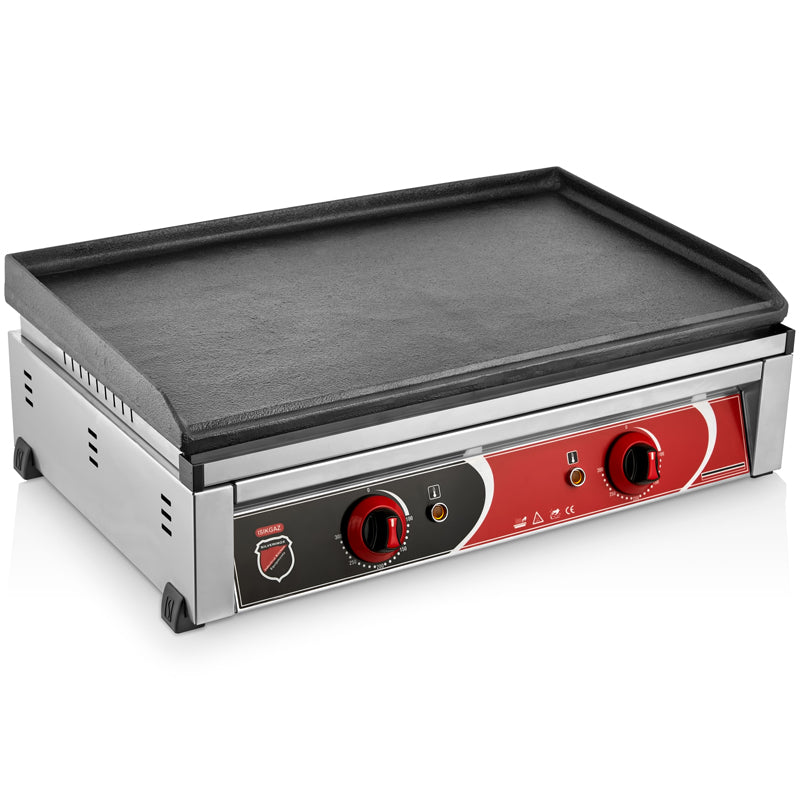 Silverinox Döküm Izgara, Düz, Elektrikli, 70 cm
