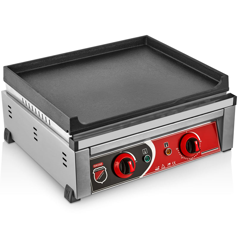 Silverinox Döküm Izgara, Elektrikli, Düz, 50 cm