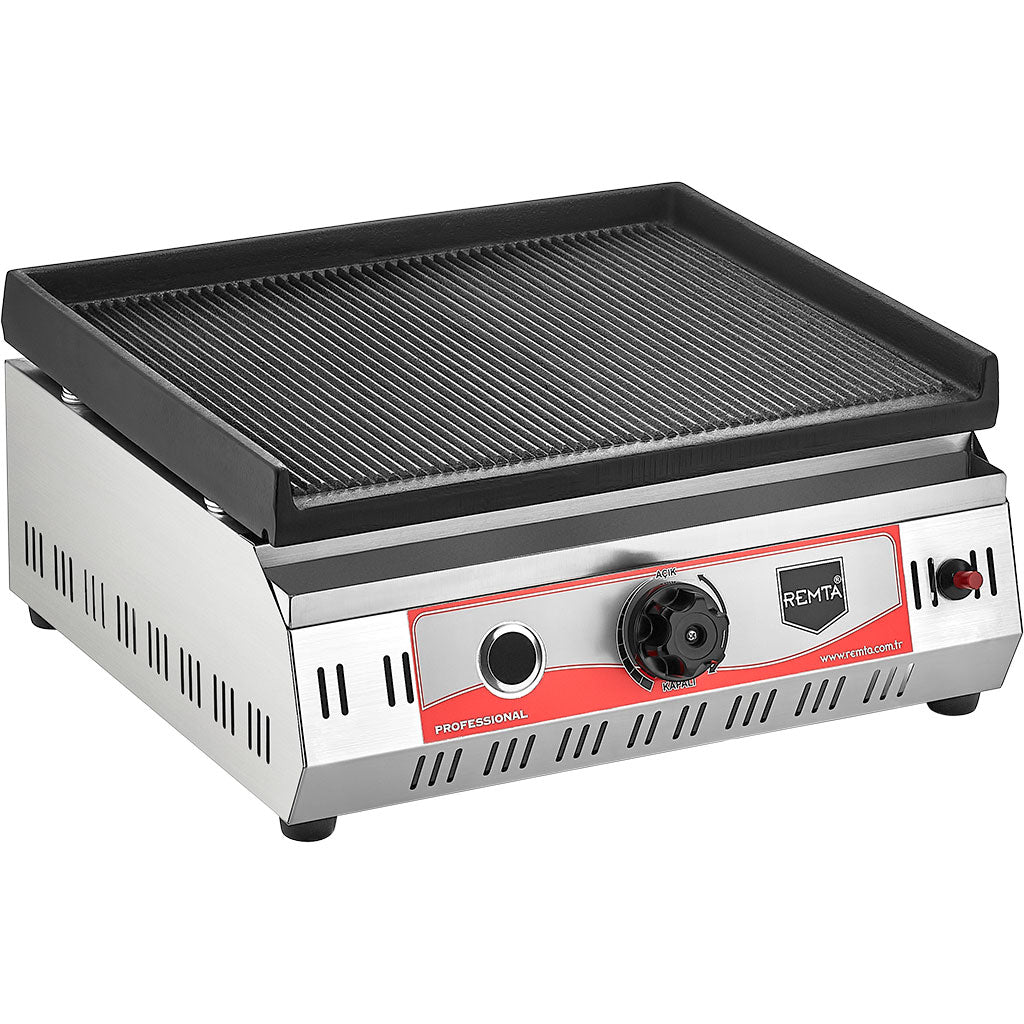 Remta 50 cm Tam Oluklu Döküm Izgara Gazlı CE R50CE(TO)