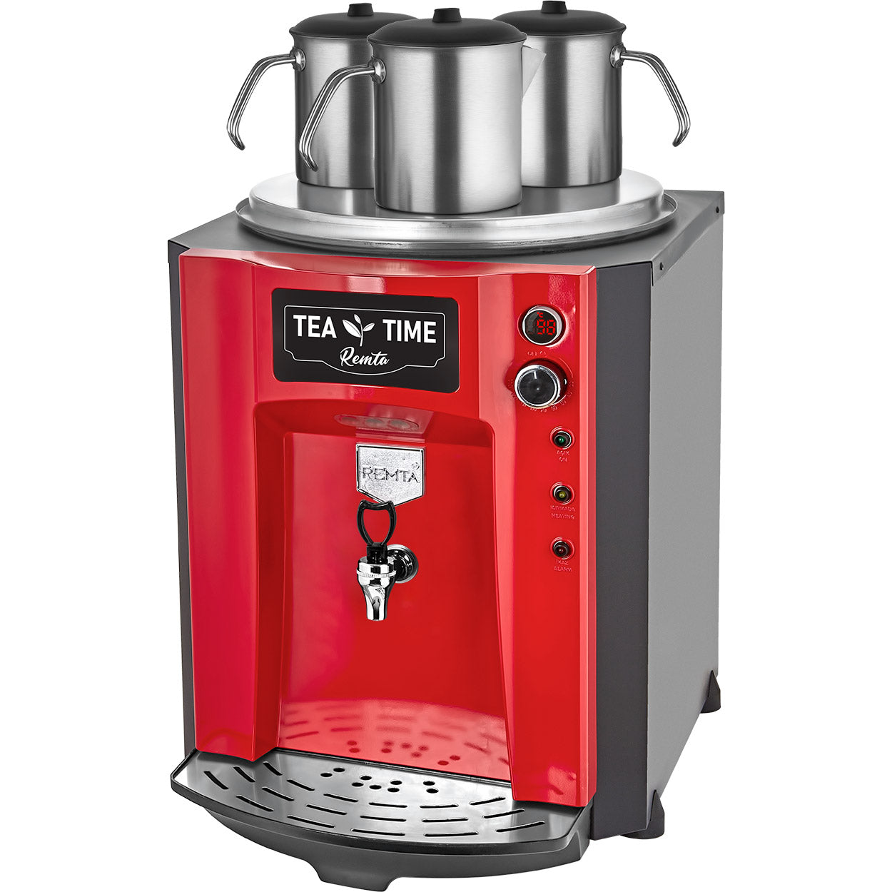 Remta 3 Demlikli 40 lt Premium Jumbo Çay Makinesi - DE10P