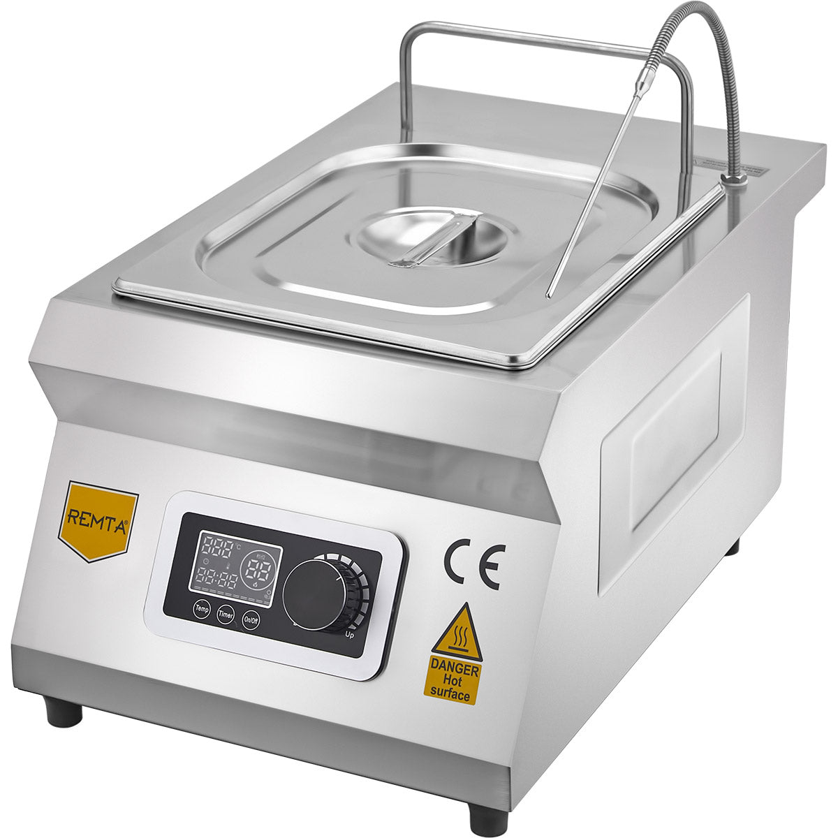 Remta 6 lt Elektrikli İndüksiyon Fritöz - WZ-TZ035