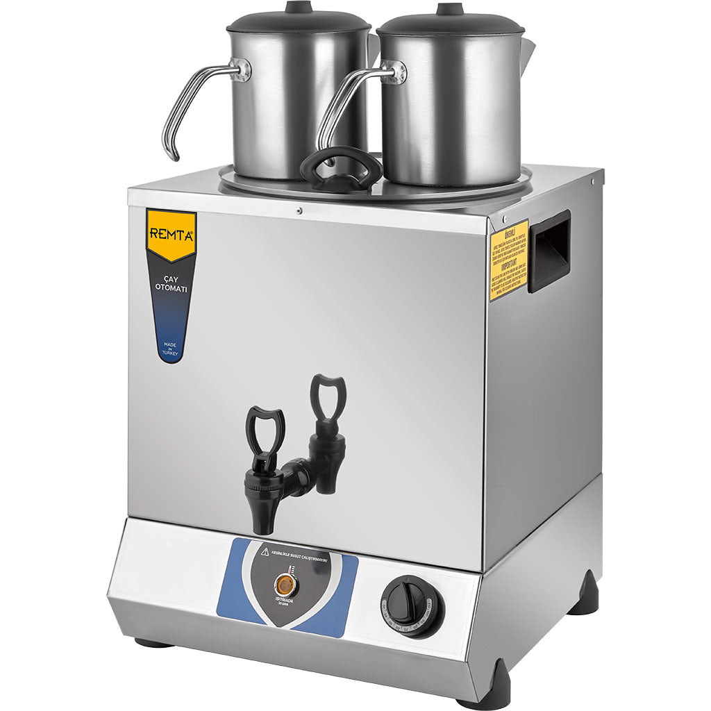 Remta 17 lt Çift Demlikli Elektrikli Kahveci Çay Ocağı - (Demlikler Dahil) TT02