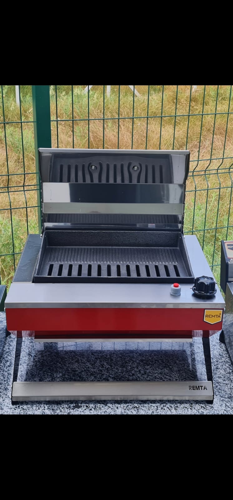 Remta Gazlı (Tüplü) Profesyonel Döküm Barbekü - R132