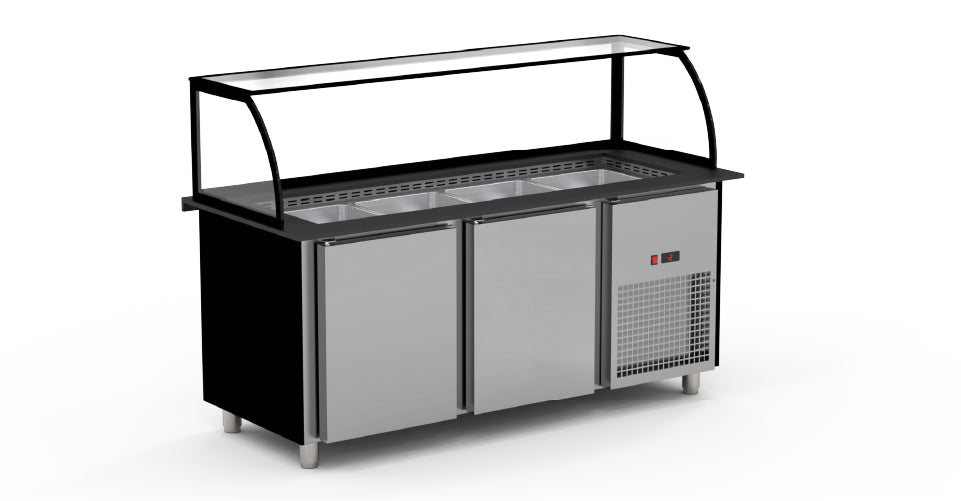 ALPENDY SALATA SERVİS BUZDOLABI YGZ-180-S