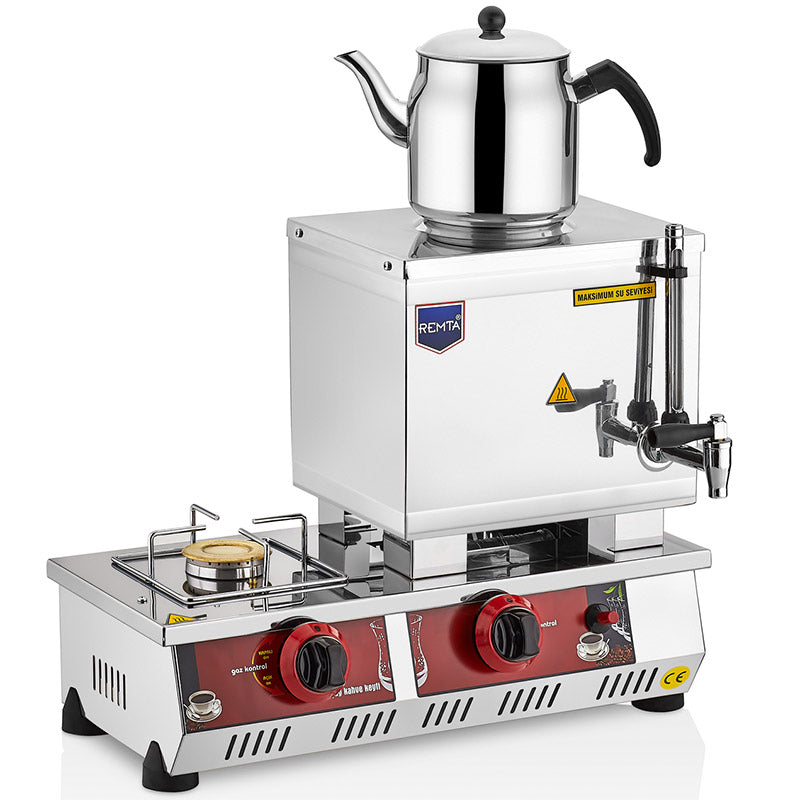 Remta 15 Model Tek Demlikli Gazlı (CE) Çay Ocağı 14 lt - N10