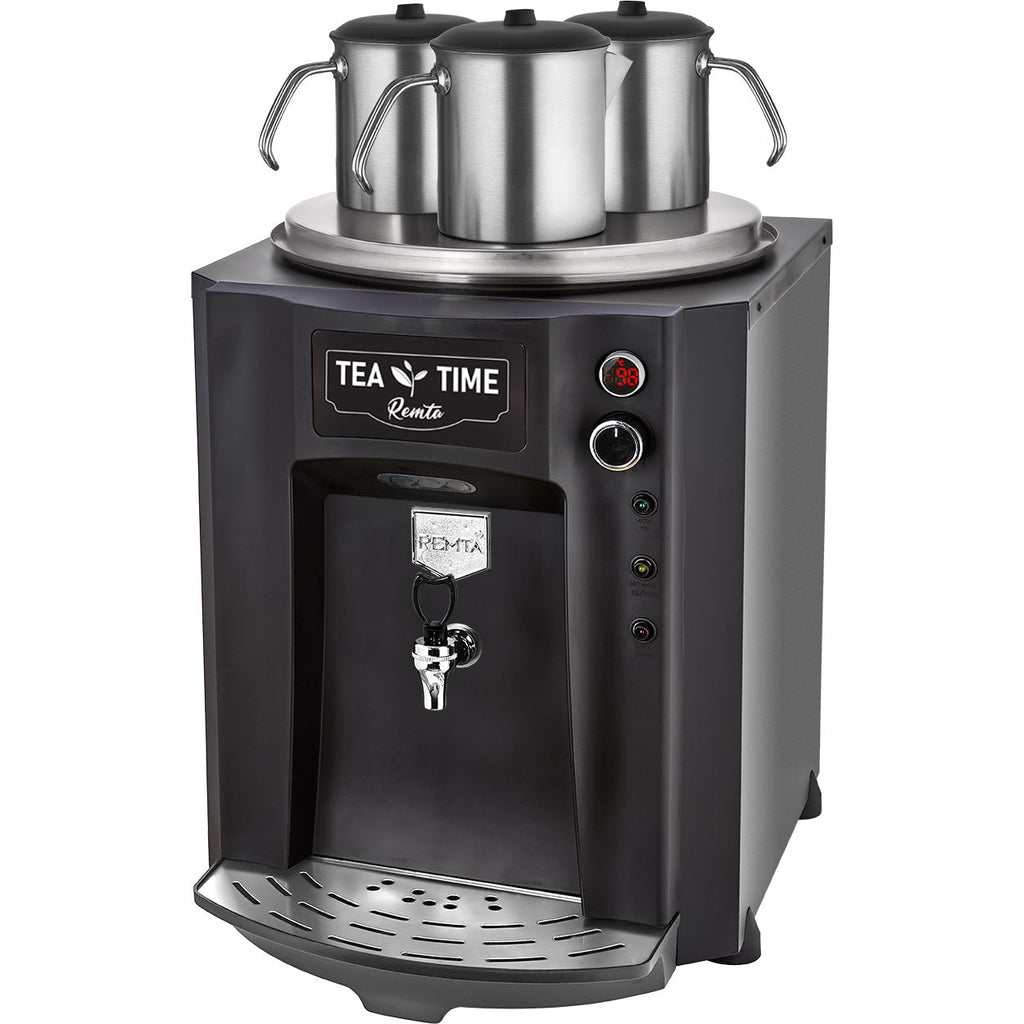 Remta 3 Demlikli 40 lt Premium Jumbo Çay Makinesi Şamandıralı - DE10SP
