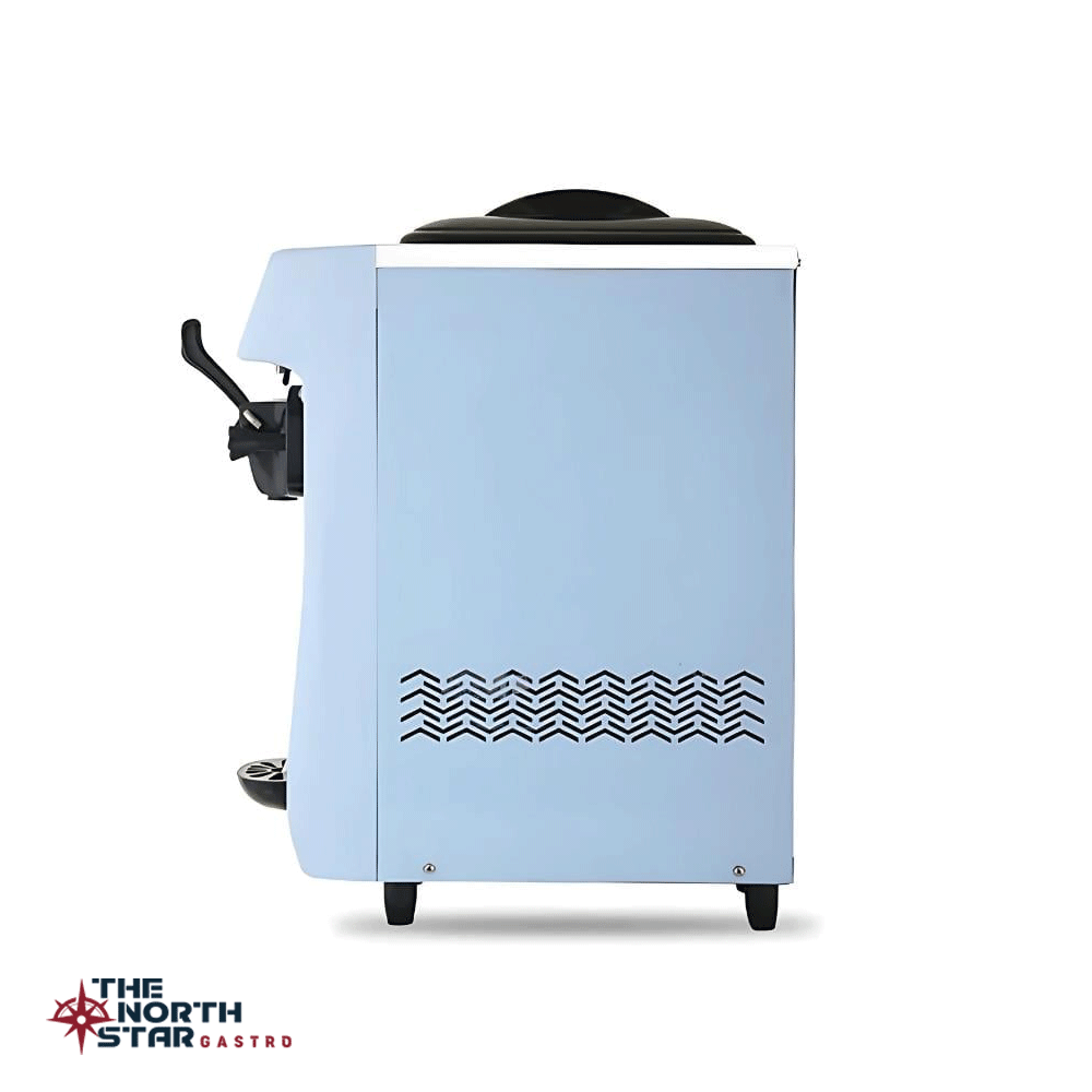 Vosco Dondurma Makinesi Tek Kollu (Soft) Set Üstü Mavi Stok Kodu (VST-16EM)