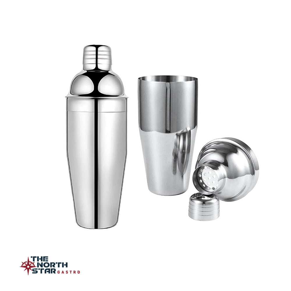 Vosco Kokteyl Shaker 750ml Paslanmaz Çelik Stok Kodu (VSC-1)