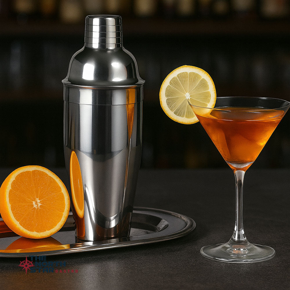 Vosco Kokteyl Shaker 750ml Paslanmaz Çelik Stok Kodu (VSC-1)