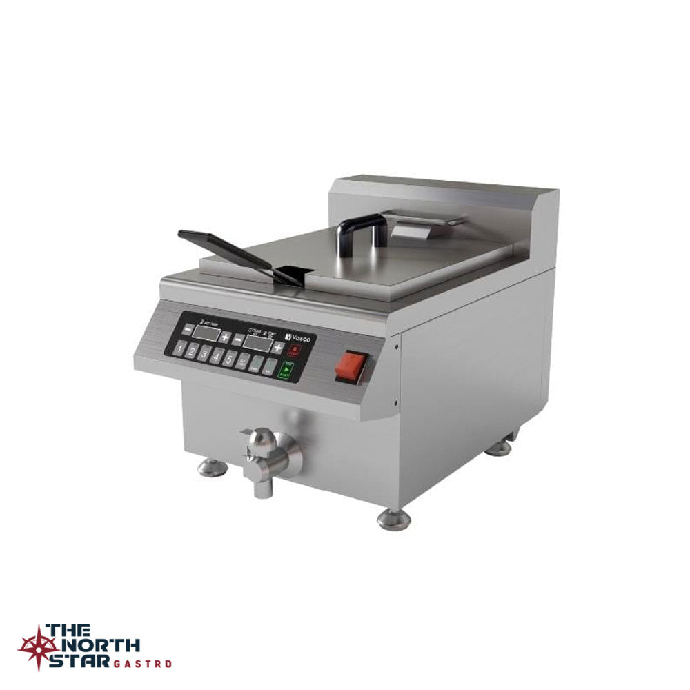 Vosco Tek Hazneli İndüksiyon Fritöz 12 Lt Stok Kodu VSC-FRT1C12BB