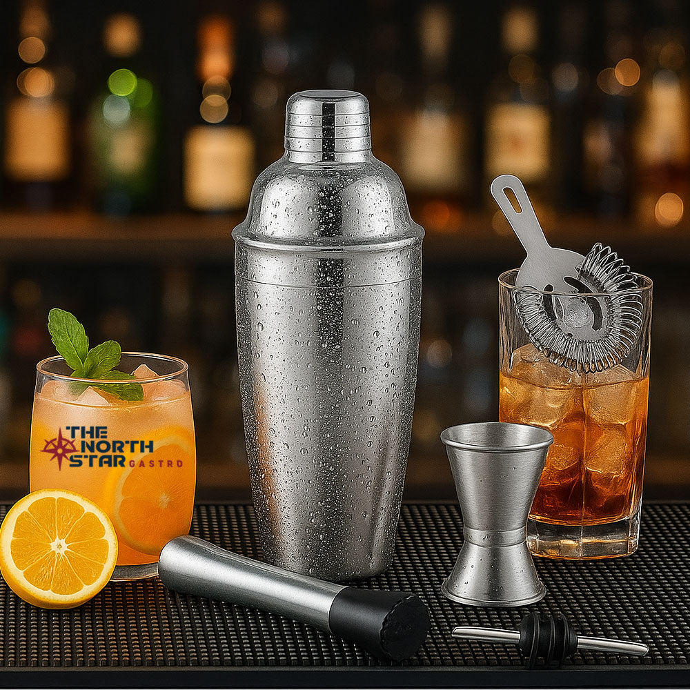 Vosco Kokteyl Shaker Seti 7 Parça Stok Kodu (VSC-7)