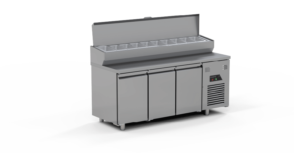 ALPENDY PİZZA HAZIRLAMA BUZDOLAPLARI MODEL 2 SGR-185