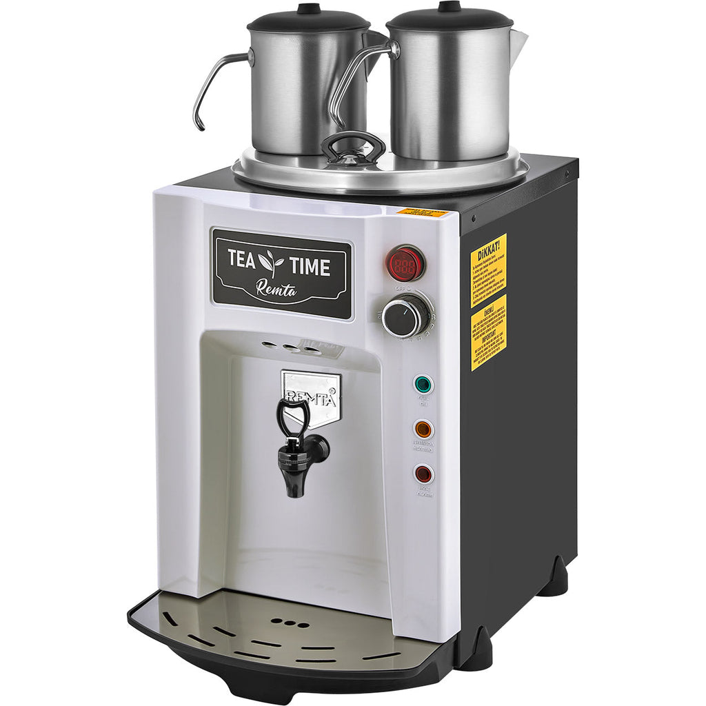 Remta 2 Demlikli 15 lt Premium Jumbo Çay Makinesi - DE12P