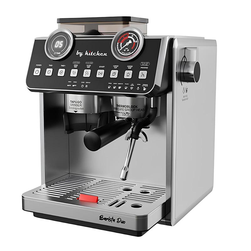 By Kitchen Barista Duo Ev Tipi Öğütücülü Espresso Kahve Makinesi 116.BAR.DUO