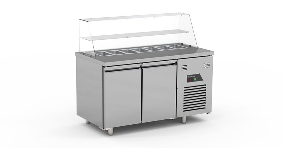 ALPENDY FAST FOOD HAZIRLAMA BUZDOLAPLARI UGR-140-SLD-GL