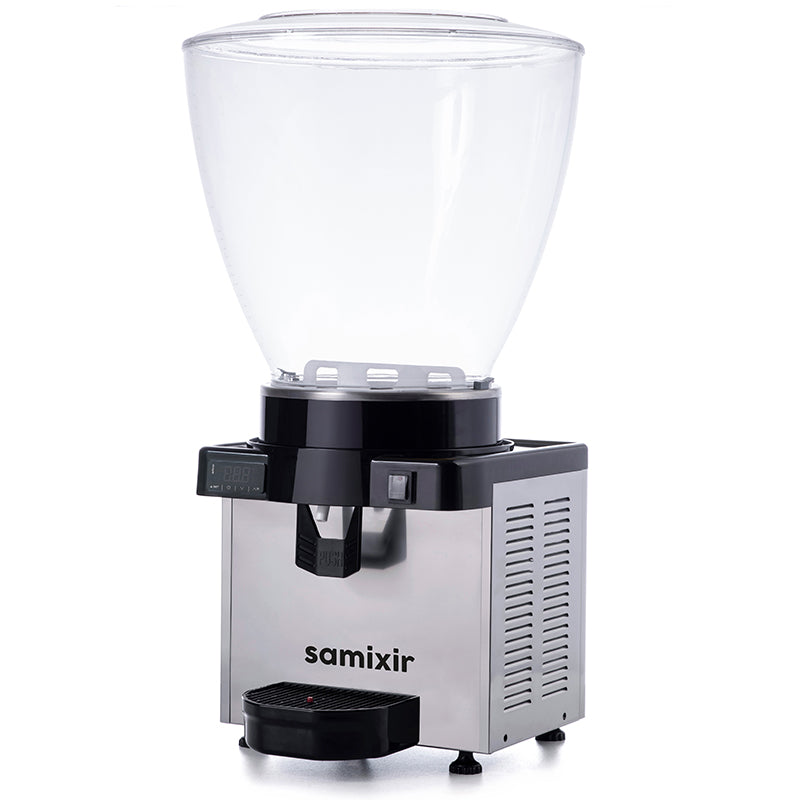 Samixir M40 Panoramik Soğuk İçecek Dispenseri, 40 Lt, Karıştırıcılı, Inox, Dijital