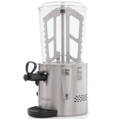 Samixir SC10 Panoramik Sıcak Çikolata ve Salep Makinesi, 10 Lt, Karıştırıcılı, Inox
