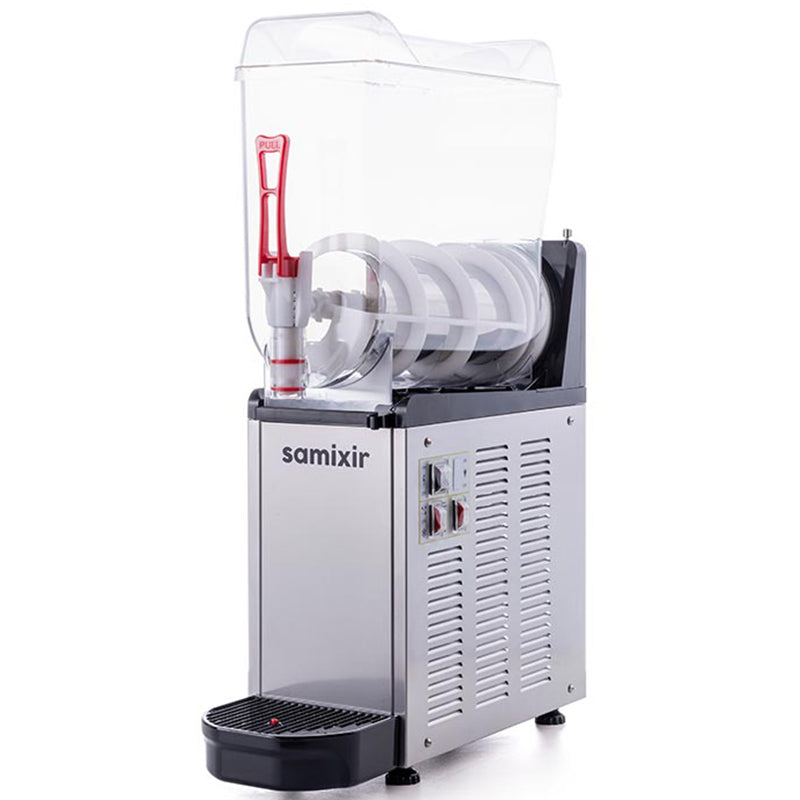 Samixir Slush12 Slush Mono Buzlu ve Soğuk İçecek Dispenseri, 12 lt, Inox