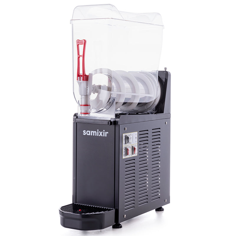 Samixir Slush12 Slush Mono Buzlu ve Soğuk İçecek Dispenseri, 12 lt, Siyah