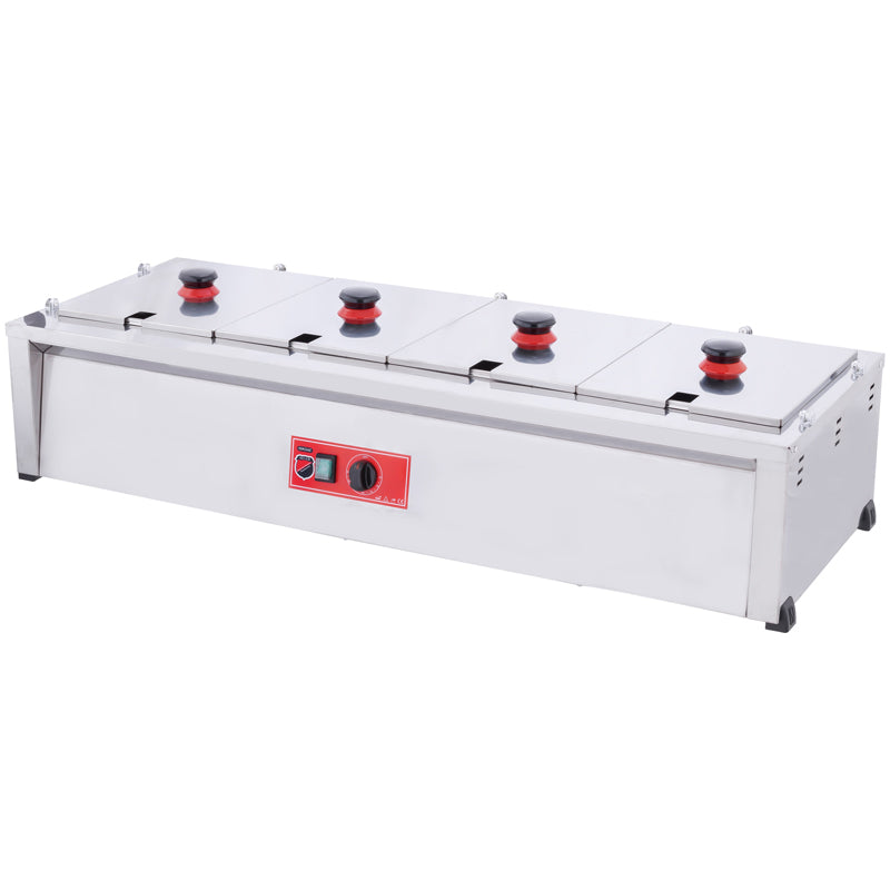 Silver 4'lü Benmari, Elektrikli, 119x48x25 cm