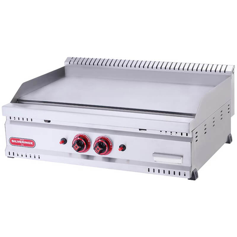 Silver 600 Seri Izgara, Düz, Gazlı, 80x80 cm