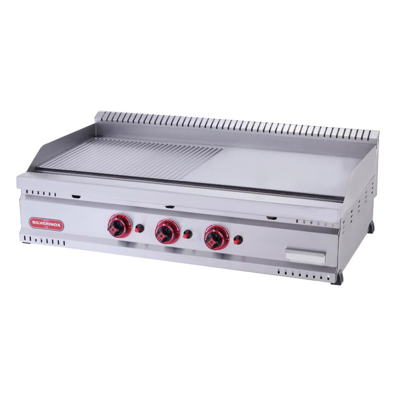 Silver 600 Seri Izgara, Oluklu, Gazlı, 80x80