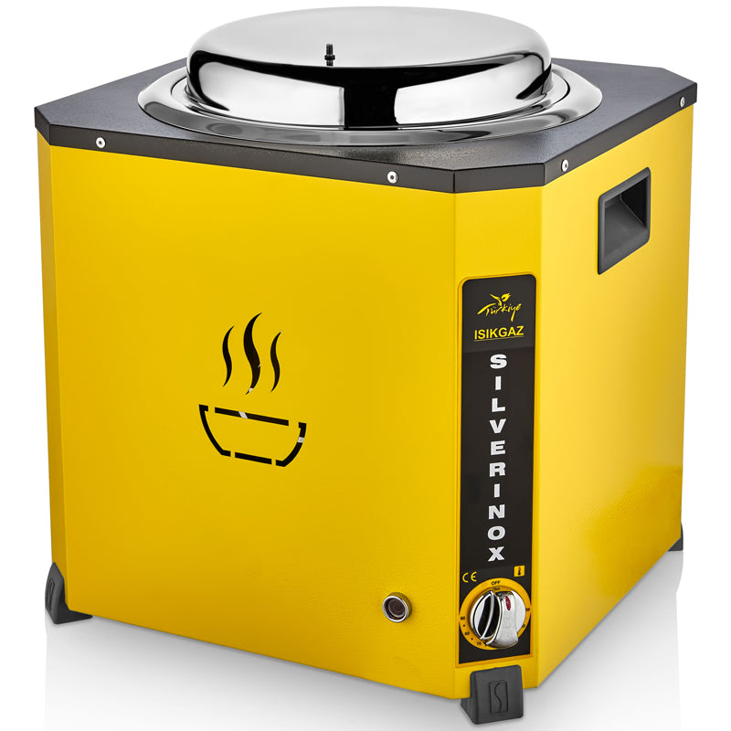 Silver Jumbo Çorba Kazanı, 13 Litre, Sarı