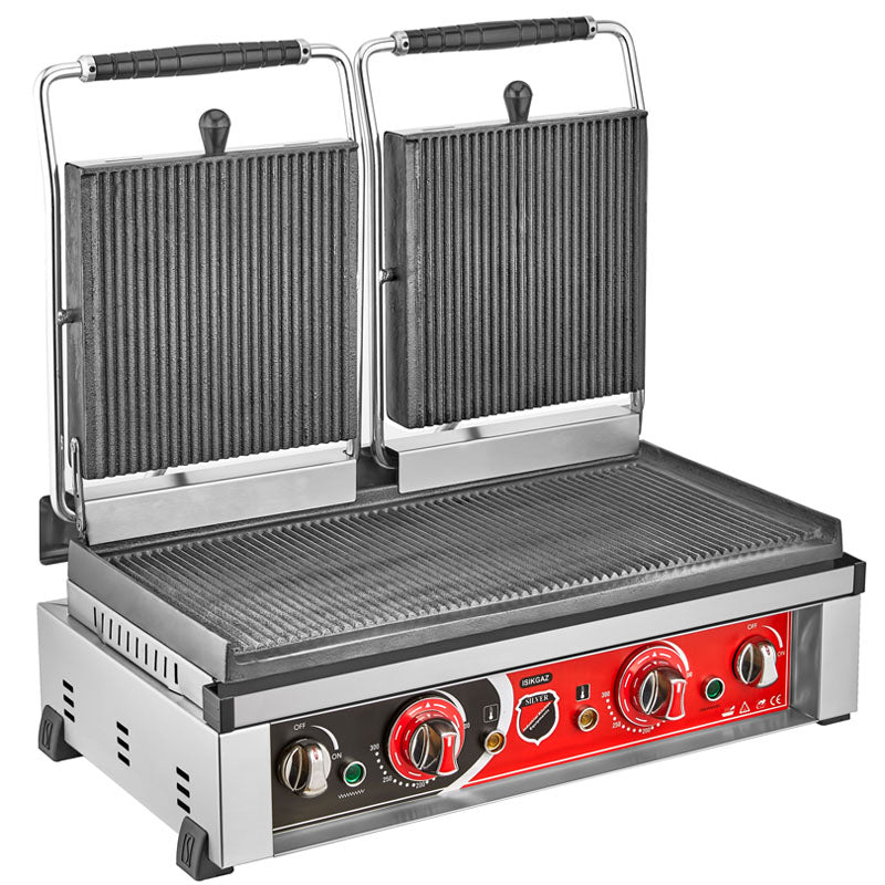 Silver Style Elektrikli Çift Kapaklı Tost Makinesi, 20 Dilim