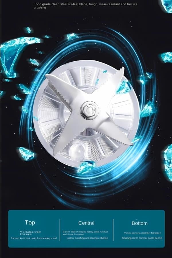 Vosco Bar Blender Manuel 2 Lt Buz Kırıcılı 2000W Mavi Stok Kodu (VHS-206M)