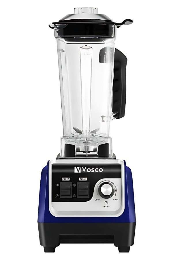 Vosco Bar Blender Manuel 2 Lt Buz Kırıcılı 2000W Mavi Stok Kodu (VHS-206M)