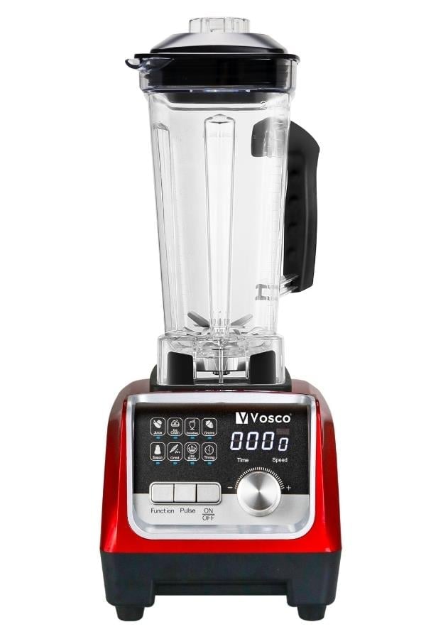 Vosco Bar Blender Pro Dijital 2 Lt Buz Kırıcılı 2200W Kırmızı Stok Kodu (VHS-206CK)