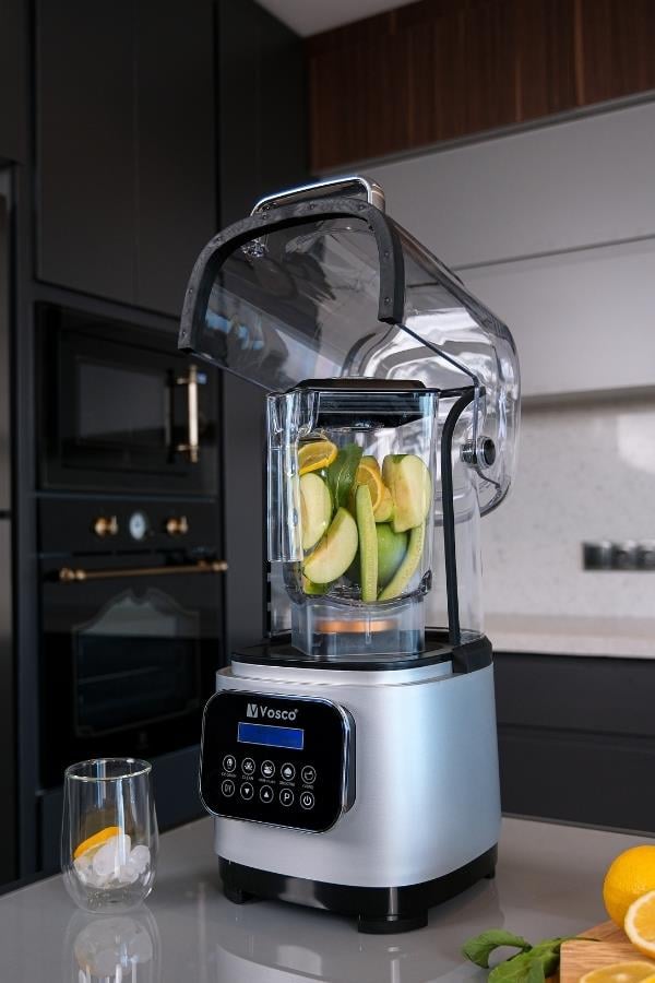 Vosco Bar Blender Pro Kapaklı 2 Lt Buz Kırıcılı 2200W Stok Kodu (VHS-212C)