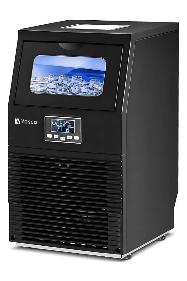 Vosco Buz Makinesi 23 Kg/Gün Küp Buz Siyah Stok Kodu (VSC-23CS)