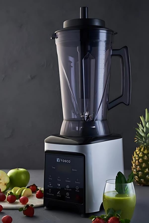 Vosco Dijital Bar Blender Pro XL 4L (8 Bıçak) Gri Stok Kodu (VHS-360CG)