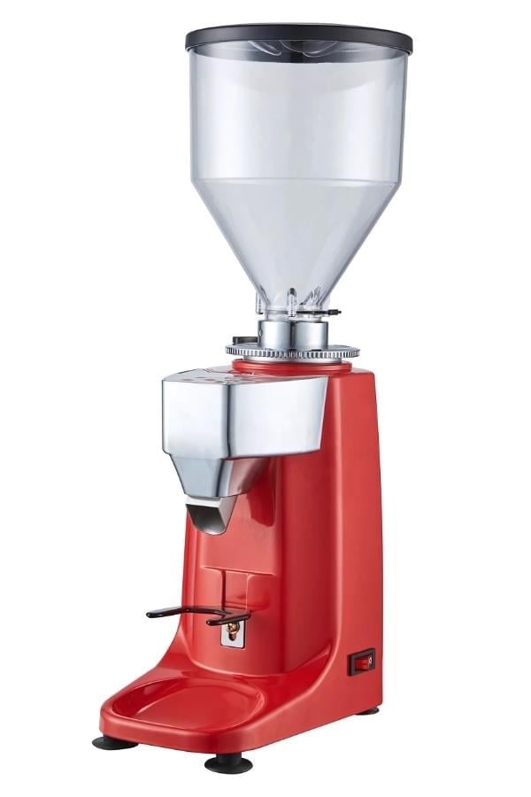 Vosco KD-25 Dozaj Ayarlı Tam Otomatik Kahve Değirmeni (Kırmızı) Stok Kodu (VKD-25K)