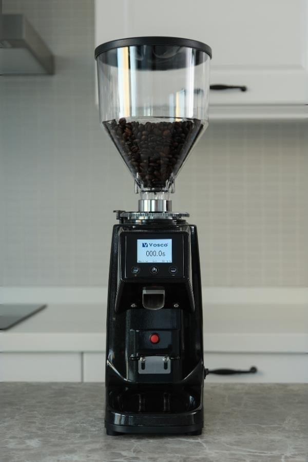 Vosco KD-P25 Dozaj Ayarlı Tam Otomatik Kahve Değirmeni Touch (Beyaz) Stok Kodu( VKD-P25B