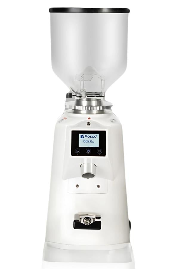 Vosco KD-P50 Dozaj Ayarlı Tam Otomatik Kahve Değirmeni Touch (Beyaz) Stok Kodu (VKD-P50B)