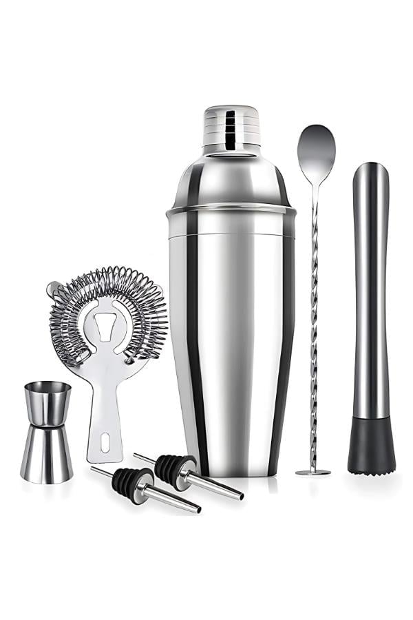 Vosco Kokteyl Shaker Seti 7 Parça Stok Kodu (VSC-7)